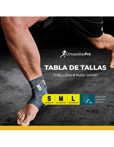 Tobillera 8 Push Sport
